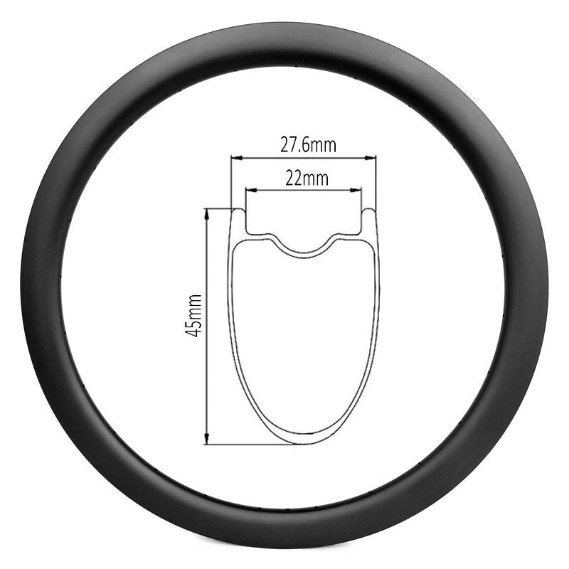 Hookless road outlet rims