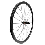 700c cx bike carbon tubular rear wheel, DT30S-CX