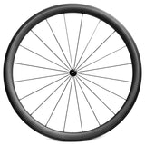 700c road bicycle rim brake carbon wheel with basalt brake track