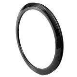 700c road bicycle 50mm deep carbon clincher wheel rim, ud glossy