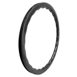 700c road bicycle wheel carbon rim, wave shape 40~45mm deep clincher tubeless