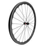 700c road bicycle carbon wheels wave shape, front wheel