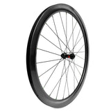 700c road bicycle racing wheel tubular carbon fiber wheels, front wheel