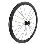 700c road bicycle wheel hand built with Chris King hub, front wheel