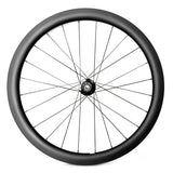 hand built 700c carbon road bicycle wheelset with Chris King R45D hub