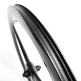 21mm internal width clincher tubeless triple spoke carbon wheel