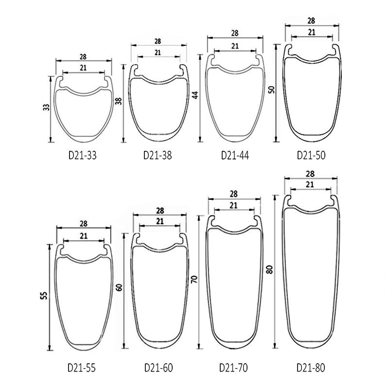 700C Carbon Track Wheels DT Swiss 370 21mm Internal Carbonal Bike