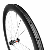 Lightweight 22mm internal road gravel wheels, side view
