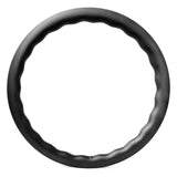 asymmmetric carbon road bicycle wheel rim, wave shape 45~50mm deep