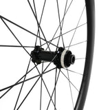 carbon bicycle wheel front with bitex hub disc center lock