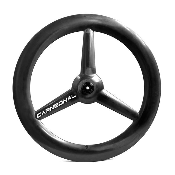 carbon 650b triple wheel for road time trial bike