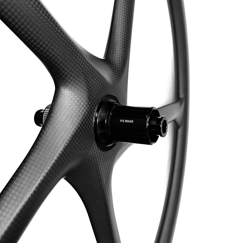 carbon wheels for gravel bike 700C Carbon Gravel/CX Five Spoke Wheels 22mm Internal