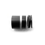 carbon headset spacers for use on round steerer tubes