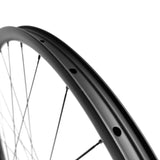 carbon mountain bike lightweight wheel for xc ride, smooth rim bed