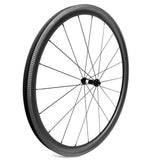 700c carbon clincher wheel rim brake 18mm internal width, front wheel