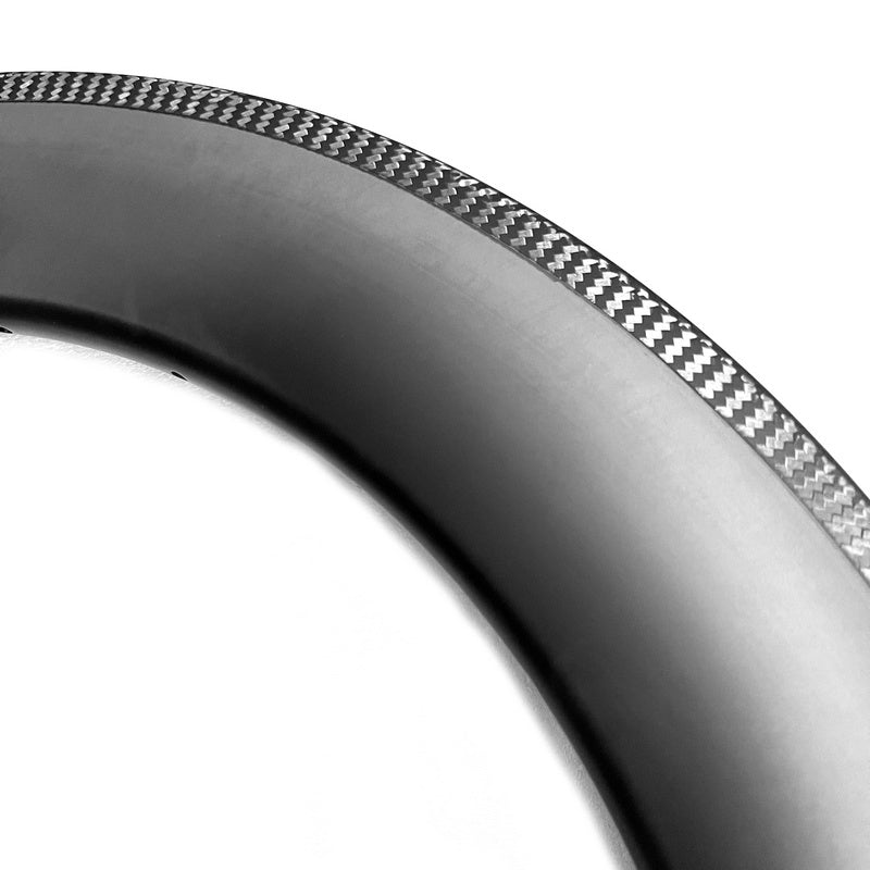 R18-80 Carbon Road Rim - Aero 25mm Wide 80mm Deep | Carbonal Bike