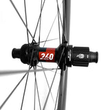 [Disc Brake] 700C Road Gravel Wheel DT Swiss 240 SP + Sapim CX-Ray 23mm Internal Width Clincher Wheels