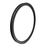 gravel bike carbon wheel rim 30mm internal width hookless, 35mm deep