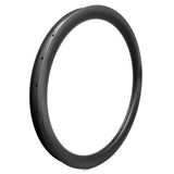 wide 38mm internal width 45mm deep carbon rim side view