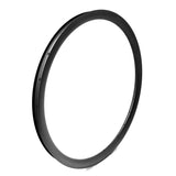 wide carbon gravel bike wheel rim 700c hookless