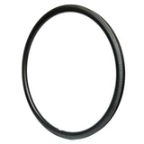 700c carbon bicycle wheel rim 30mm deep clincher with 3k twill brake track