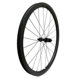 Gravel bike carbon wheels custom built with DT Swiss 180 hub