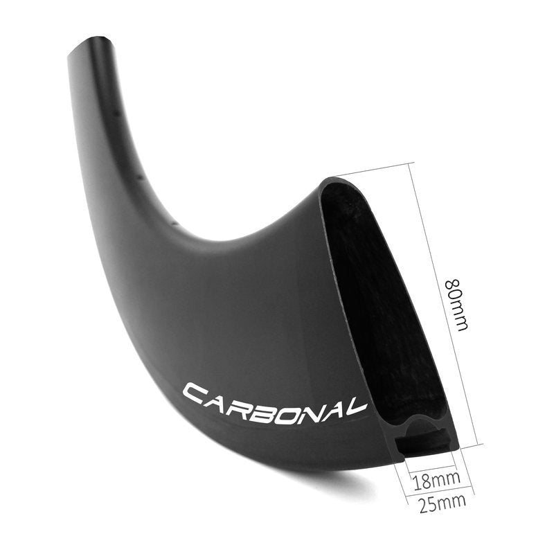 Rim Brake Carbon Road Rims - High Temperature Resistance | Carbonal Bike