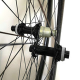 custom build 700c road bike wheelset with bitex bx312 hub, disc center lock
