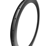 wide disc carbon fiber road gravel bike wheel rim